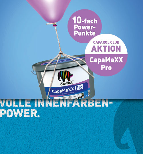 Volle Innenfarben-Power.