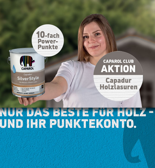 Nur das Beste für Holz - und Ihr Punktekonto.