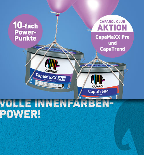 Volle Innenfarben-Power!