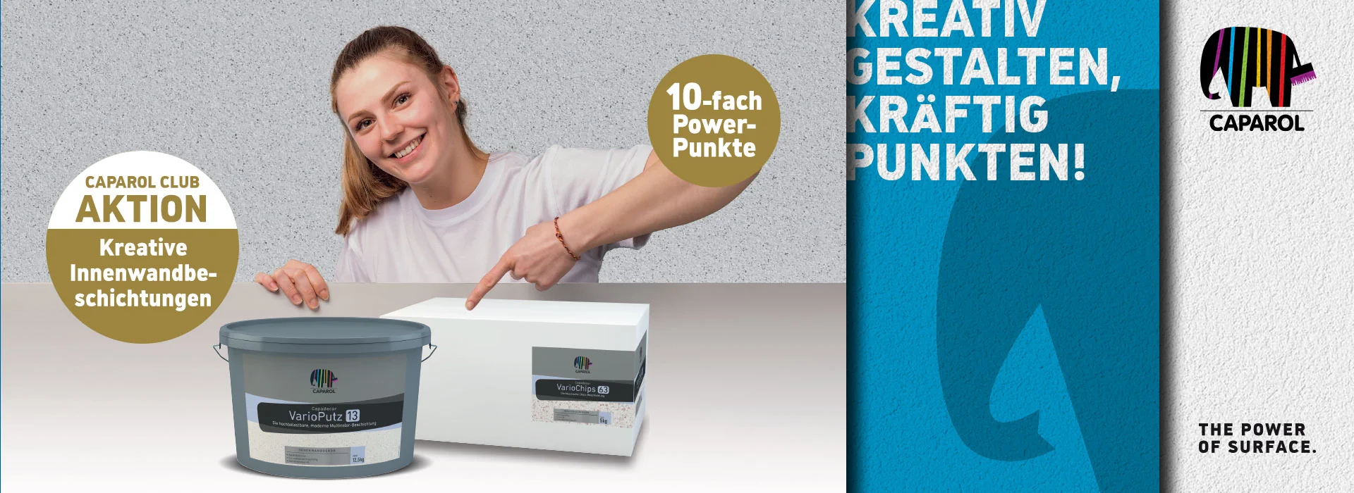 Kreativ gestalten, kräftig punkten!